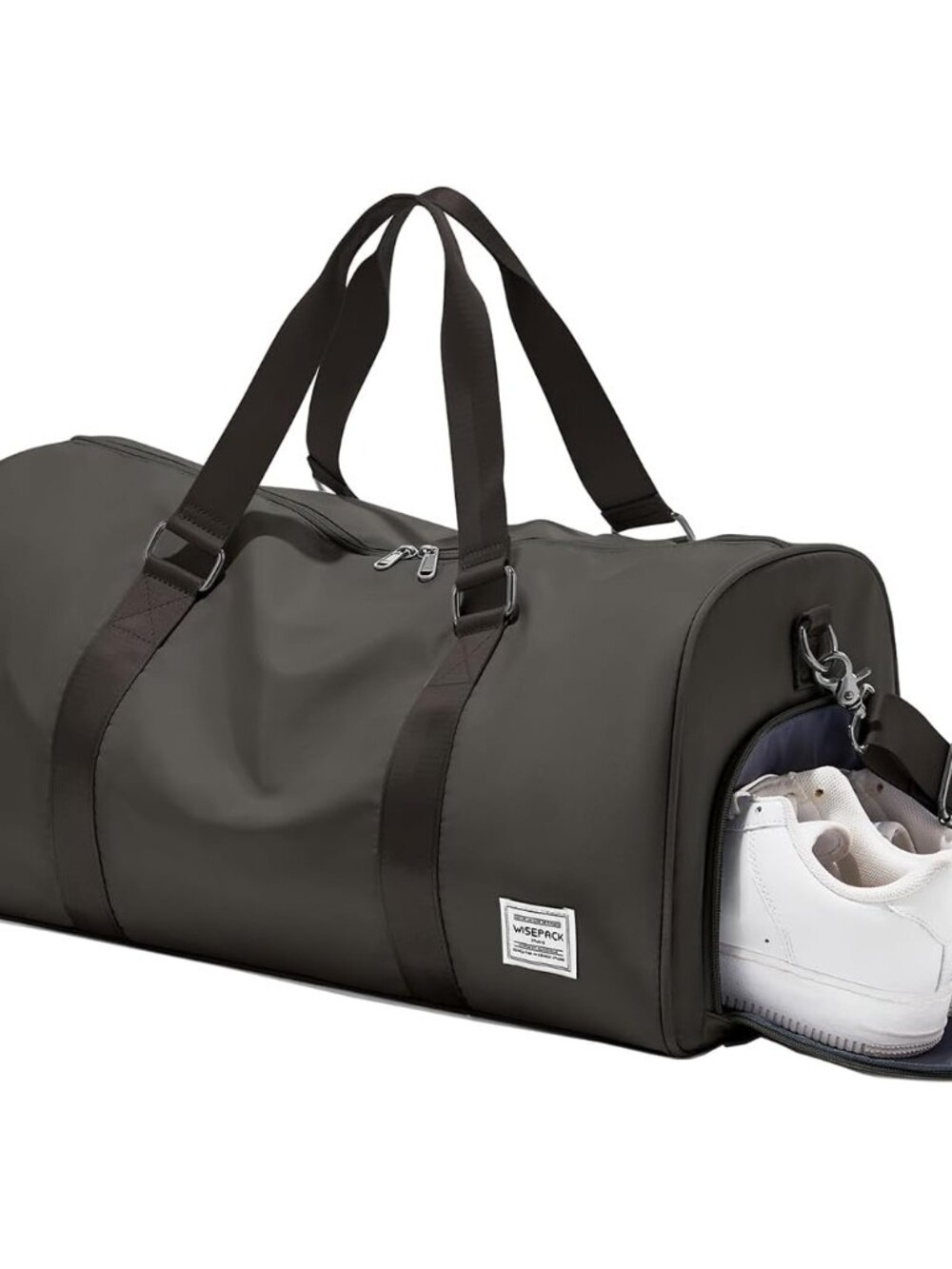 Travel Duffle Bag,Weekender Overnight Bags for Women with Shoes Compartment,Tote